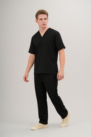 Immortal Black Scrub Set- Crème Comfort