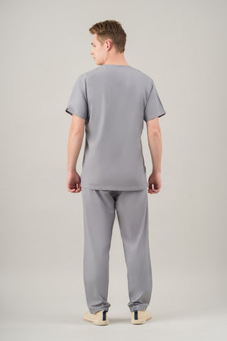 Grey Owl  Scrub Set - Basic Luxury