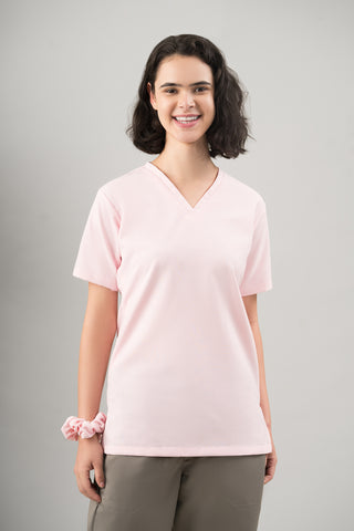 Pastel Pink Scrub Set-Crème Comfort