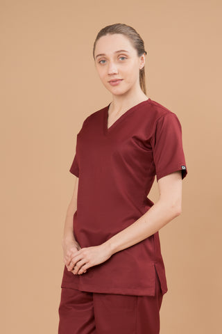 Dark Jam  Scrub Top- Butter Bliss