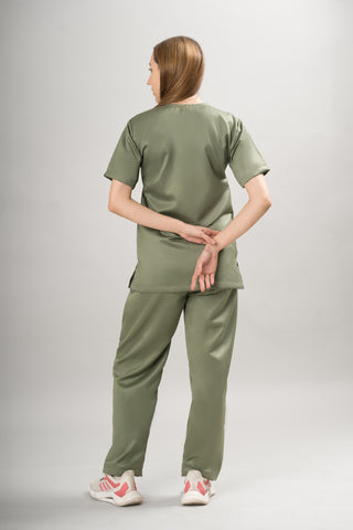 Sage Green Scrub Set - Butter Bliss