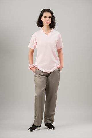 Pastel Pink Scrub Set-Crème Comfort
