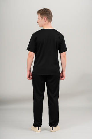 Immortal Black Scrub Set- Crème Comfort