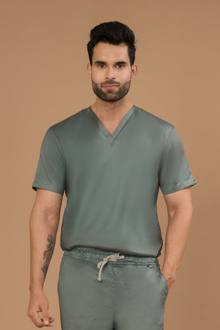 Sea Star Scrub Top- Crème Comfort