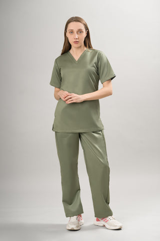 Sage Green Scrub Set - Butter Bliss
