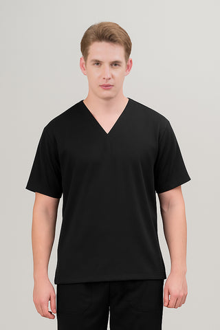 Immortal Black Scrub Top- Crème Comfort