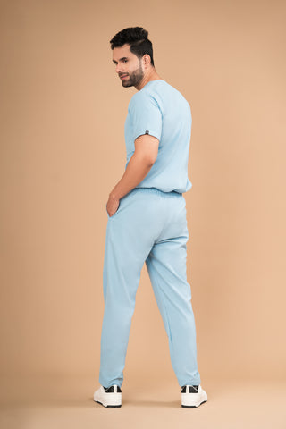 Baby Blue Scrub Set - Crème Comfort