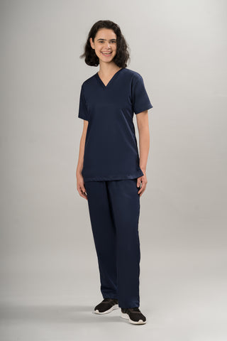 Blue Vein Scrub Set - Butter Bliss
