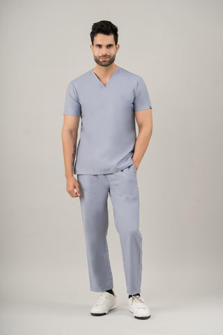 Steel blue Scrub Set- Butter Bliss