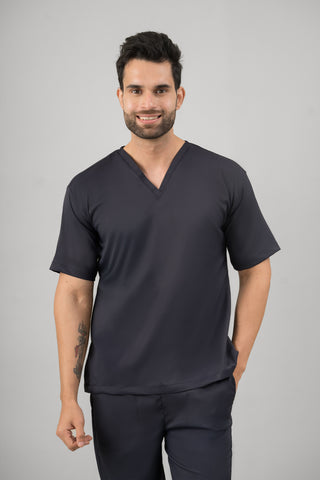Midnight Blue  Scrub Set- Crème Comfort