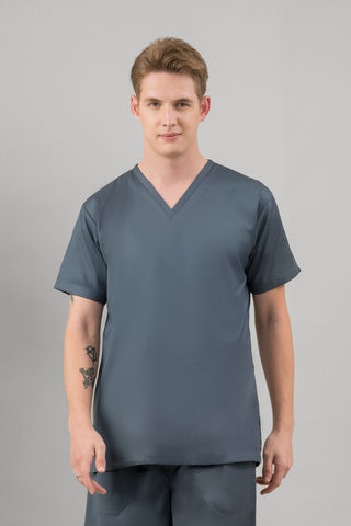 Blue Jay Scrub Top- Crème Comfort