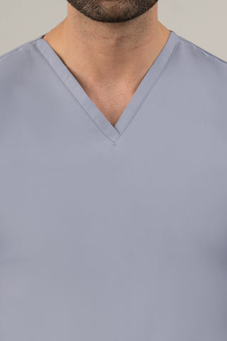 Steel blue Scrub Set- Crème Comfort